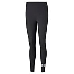 Puma Essentials Grey Textured Regular Fit Essentials Tights 1 pc (Size - M)
