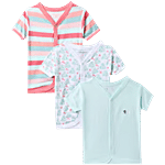 Miarcus Kids Multicolour Printed Jablas 3 pcs (2 Months)