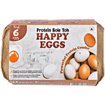 Happy Eggs White & Brown Eggs 6 pcs