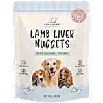 Pawpourri Lamb Liver Nuggets - 100% Natural Dog Treats 80 g