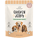 Pawpourri Chicken Jerky - 100% Natural Dog Treats 80 g