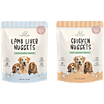 Pawpourri Lamb Liver & Chicken Nuggets Dog Treat - 100% Natural 160 g (2 x 80 g each)