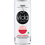 Vida Zero Calorie Salty Lychee Flavoured Sparkling Drink 325 ml