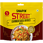 SNAPIN Street Chowmein Hakka Noodles Masala 100 g Pouch (5 Sachets x 20 g each)