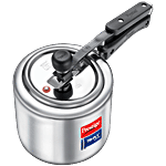 Prestige Tri-Ply Svachh Inner Lid Pressure Cooker With Gas & Induction Compatible - Silver 3 L