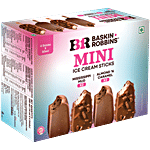 Baskin Robbins Mississippi Mud & Almond 'N Caramel Mini Ice Cream Sticks 200 ml (4 N x 50 ml each)