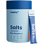 Supply6 Salt Blue Raspberry Electrolyte Mix 72 g (18 Sachets x 4 g each)