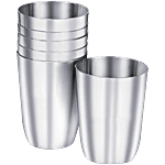 Judge by Prestige Stainless Steel Classic Tumblers 300 ml (Set of 6)