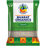 Bharat Organics Unpolished Organic Urad Gota White 500 g