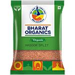 Bharat Organics Organic Masoor Dal Split 500 g