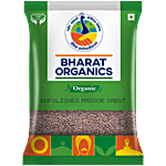 Bharat Organics Unpolished Organic Masoor Black Whole/Sabut 500 g