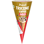 Amul Coffee Gold Tricone Ice Cream 120 ml