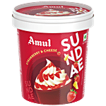 Amul Sundae Strawberry & Cheese Ice Cream 125 ml