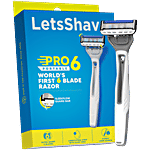 LetsShave Pro 6 Portable Razor - For Men 1 pc