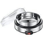 Prestige PYM 02 Yoghurt Maker - 900 ml, Stainless Steel Body, With Storage Lid 1 Unit