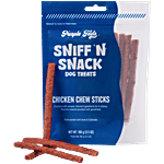 Purple Tails Sniff N Snack Dog Treats - Chicken Chew Sticks 100 g