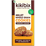 Kikibix Almond Cashew Millet Whole Grain Cookies 130 g