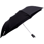 Sun Brand Premium 23-inch 2-Fold Auto Open UV Protective Black Umbrella 1 pc