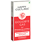 Happy Cultures Goodbye Gas With Ajwain, Dill & Saunf Chewmints For Adults 30 pcs