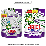Ariel Power Gel Top Load & Semi Auto Liquid Detergent - Lavender Freshness 3.6 kg