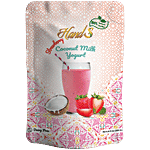 HandS Strawberry Flavoured Coconut Yogurt 200 ml Pouch