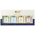 Wow Skin Science Luxury Perfumes For Men - Aromatic, Aqua, Oud & Earthy Fragrances 80 ml (4 x 20 ml)