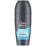 Dove Men+ Men+Care Clean Comfort Antiperspirant Deodorant Roll On 50 ml