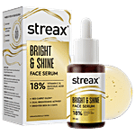 Streax Bright & Shine Fae Serum - 18% Vitamin C & Glycolic Acid 30 ml