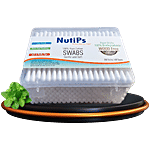 Nutips Pure Cotton Swabs 200 pcs