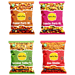 Let's Try Party Mix - Aloo Bhujia, Navratan Tadka, Peanut, Crunchy 112 g