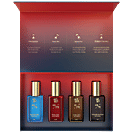 Set Wet AM/PM Eau De Parfum - Morning Mojo, Noon Heat, Sunset Noir, Midnight Bourbon 80 ml (4x20 ml)