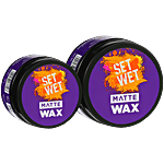 Set Wet Matte Hair Wax For Men 60 g + 25 g