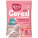 Slurrp Farm Strawberry, Ragi and Rice with Milk Cereal 50 g