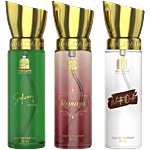 Adilqadri Captivating Gift Set Eau de Parfum - Safwan, Shanaya, White Oudh 60 ml (3x20ml)