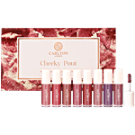 Carlton London Cheeky Pout Marque Matte Mini Liquid Lipsticks 1.7 ml (Pack of 8)
