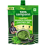 Tata Sampann Chatpati Dhaniya Pudina Hari Chutney Dip - Tangy and Flavourful 200 g