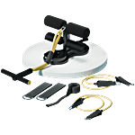 Lifelong Tummy Trimmer Double Suction Cup Sit-Up Bar - Yellow/Black 1 pc