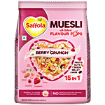 Saffola Berry Crunch Muesli With Flavour Pops 185 g