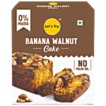 Let's Try Banana Walnut Cake 150 g