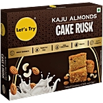 Let's Try Kaju Almonds Cake Rusk 200 g