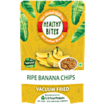 Healthy Bites Vaccum Fried Ripe Banana Chips 90 g