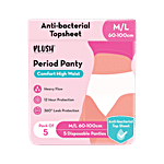Plush Period Panty, M/L 5 pcs