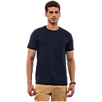 Hoversoul Men's 100% Cotton Solid Round Neck Regular Fit T-Shirt - Black 1 pc (Size - M)