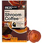 Ace Blend Reishi Shroom Coffee - Decaf, For Relax 35 g (5 Sachets x 7 g)