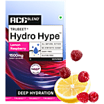 Ace Blend Lemon Raspberry Trubeet Hydro Hype - For Deep Hydration 50.25 g (5 Sachets x 10.05 g)