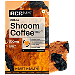 Ace Blend Chaga Shroom Coffee - Decaf, For Heart Health 35 g (5 Sachets x 7 g)