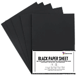Creative Space A4 Size Black Paper Sheet 25 pcs