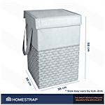 Homestrap Half Print Laundry Basket 75 L