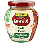 Mother's Recipe Hearty Roots Garlic Pickle With Moringa Leaves 300 g