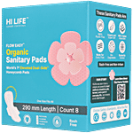Hi Life Flow Easy Organic Sanitary Pads 8 pcs